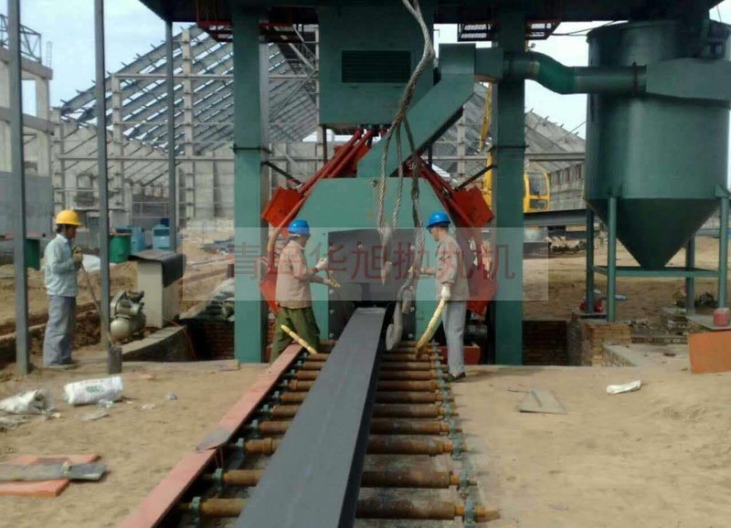 H型鋼結(jié)構(gòu)拋丸清理機(jī)