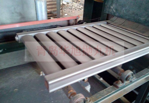 經(jīng)過拋丸機(jī)清理后的暖氣片效果